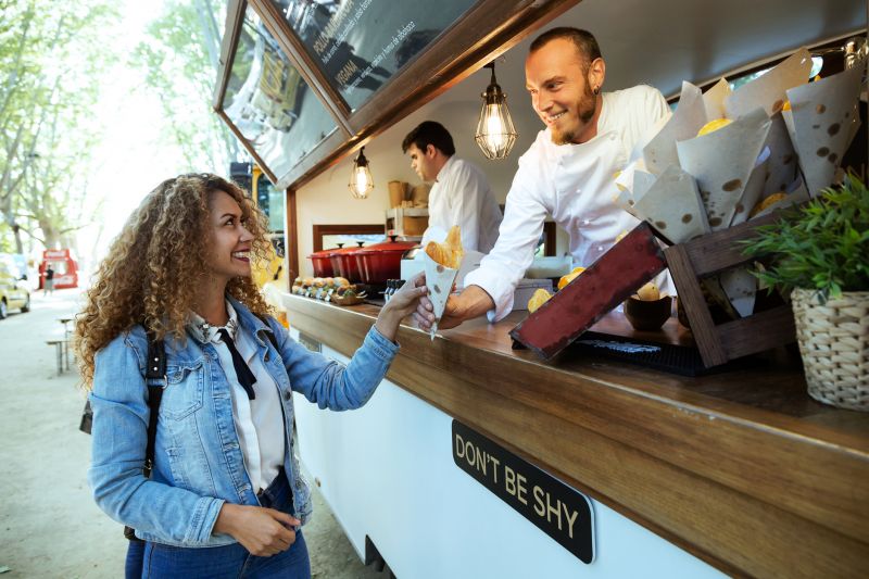 Serve a variety of fresh, delicious food on-site